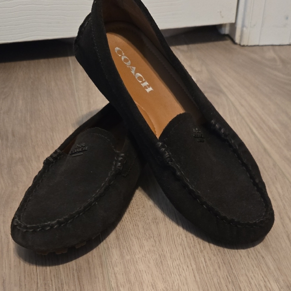 Coach Women's Black Loafers